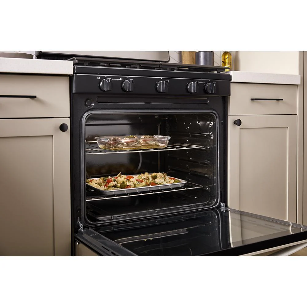Whirlpool WFG505M0MW 5.1 Cu. Ft. Freestanding Gas Range with Edge to Edge Cooktop - Image 10