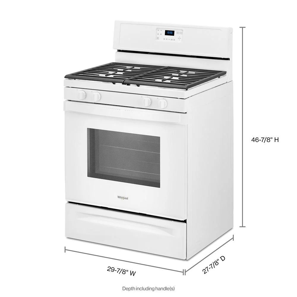 5.0 cu. ft. Whirlpool® gas range with SpeedHeat™ burner - Image 15