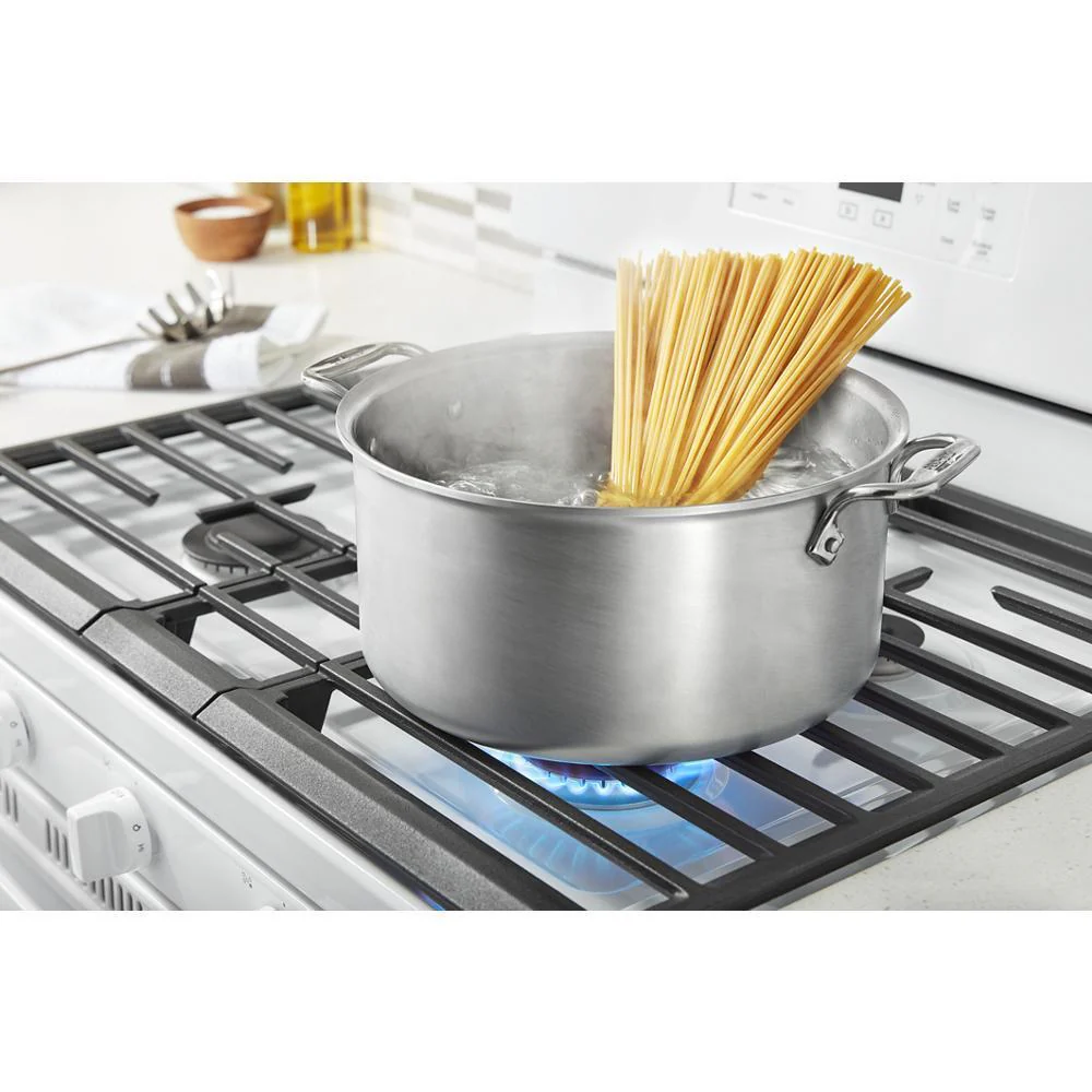 Whirlpool WFG525S0JW 5.0 cu. ft. Gas Range with Center Oval Burner - Image 10