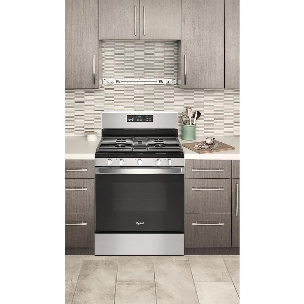 Whirlpool 5.0 cu. ft. Gas Range with Center Oval Burner - Image 12