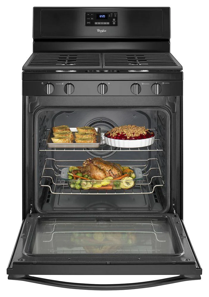 Whirlpool WFG540H0EB 5.8 Cu. Ft. Freestanding Gas Range with Center Burner - Image 3