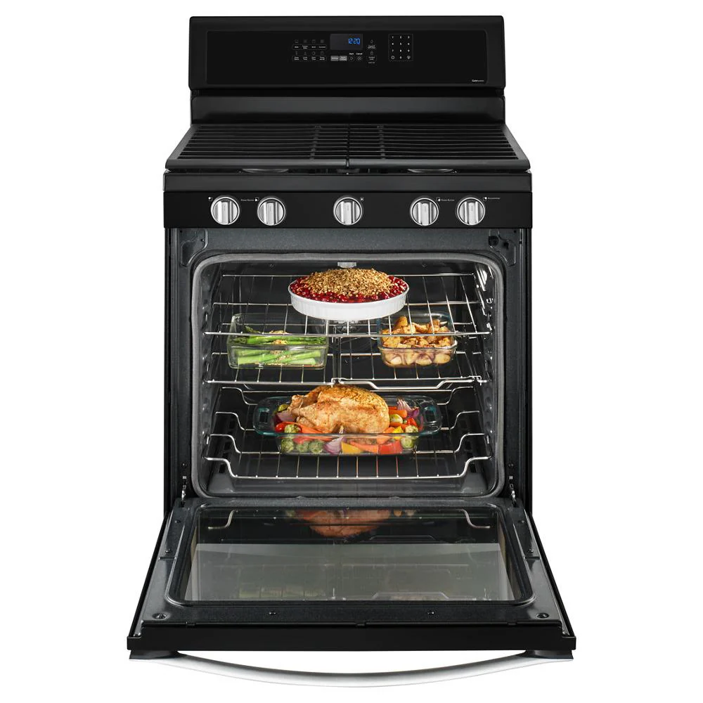 Whirlpool WFG745H0FE 5.8 Cu. Ft. Freestanding Gas Range with EZ-2-Lift™ Hinged Grates - Image 3