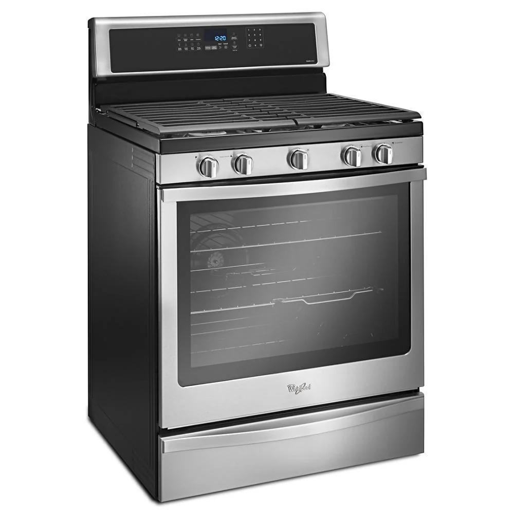 Whirlpool WFG770H0FZ 5.8 Cu. Ft. Freestanding Gas Range with Fingerprint-Resistant Stainless Steel - Image 2