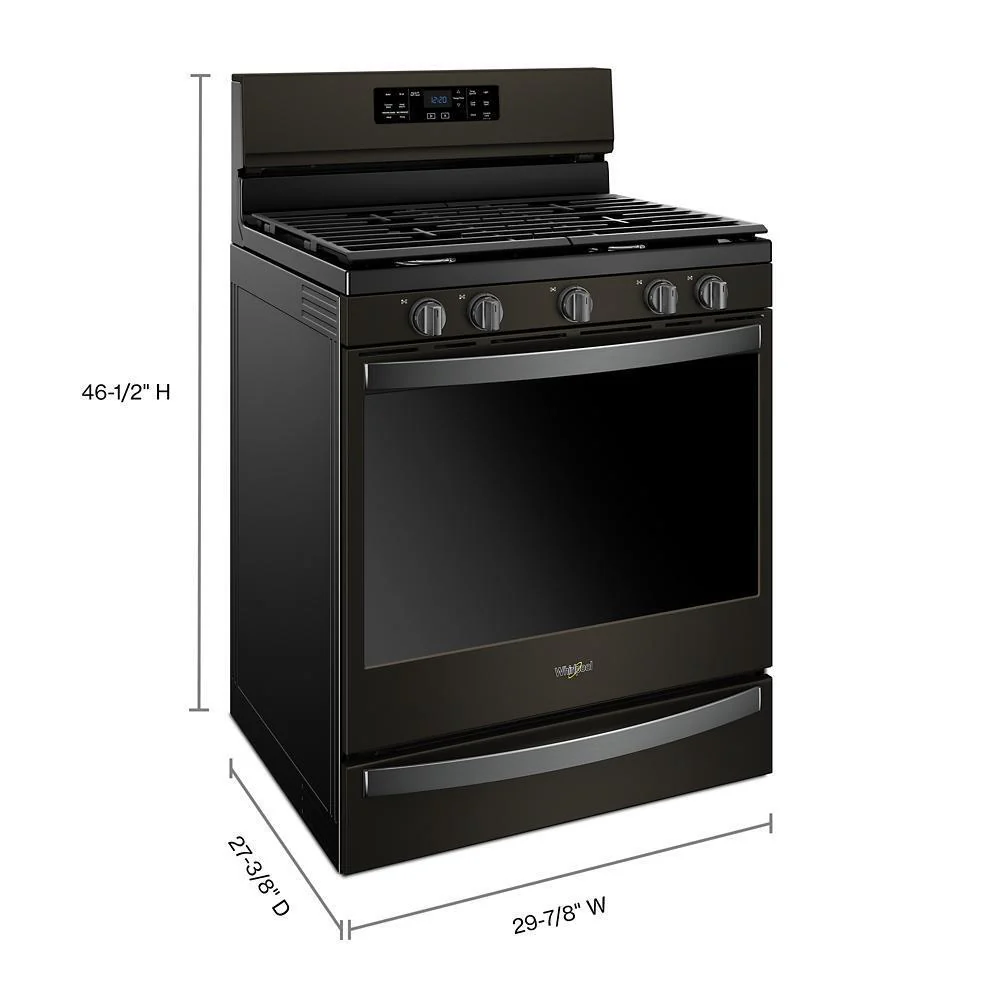 Whirlpool 5.8 cu. ft. Freestanding Gas Range with Frozen Bake™ Technology - Image 4