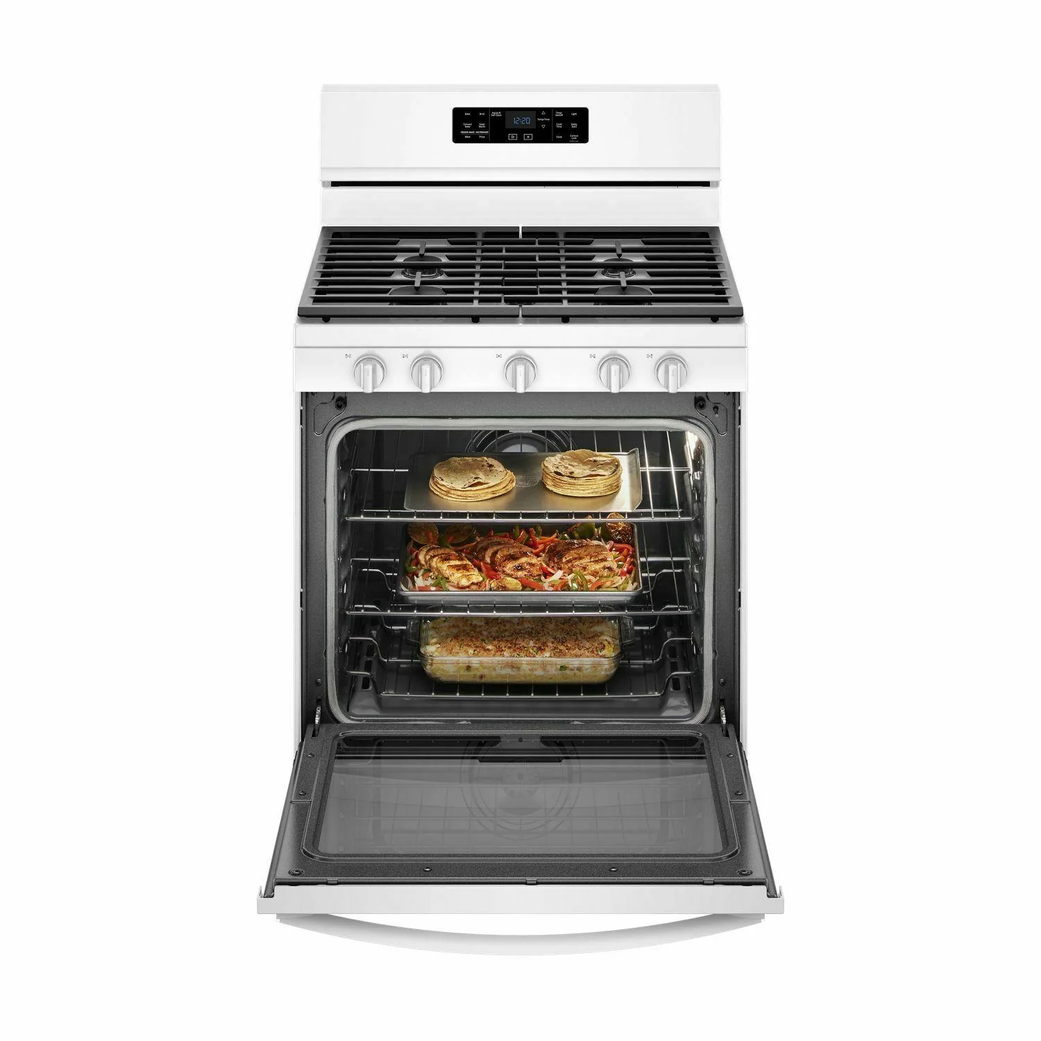 Whirlpool WFG775H0HW 5.8 cu. ft. Freestanding Gas Range with Frozen Bake™ Technology - Image 3