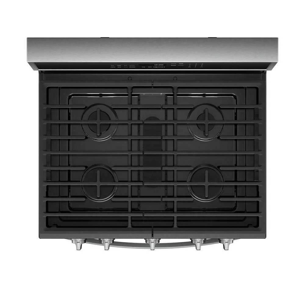 Whirlpool WFG975H0HZ 5.8 cu. ft. Smart Freestanding Gas Range with EZ-2-Lift™ Grates - Image 4