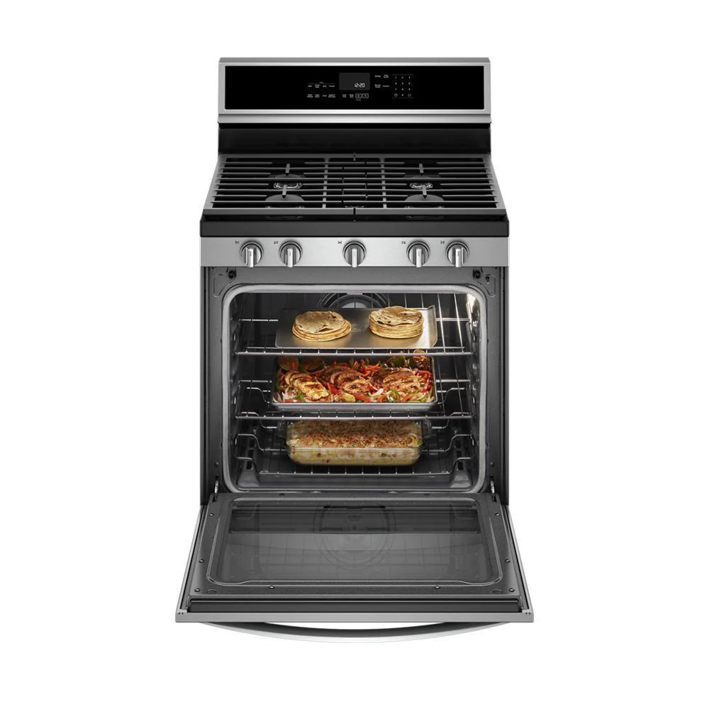 Whirlpool WFG975H0HZ 5.8 cu. ft. Smart Freestanding Gas Range with EZ-2-Lift™ Grates - Image 7