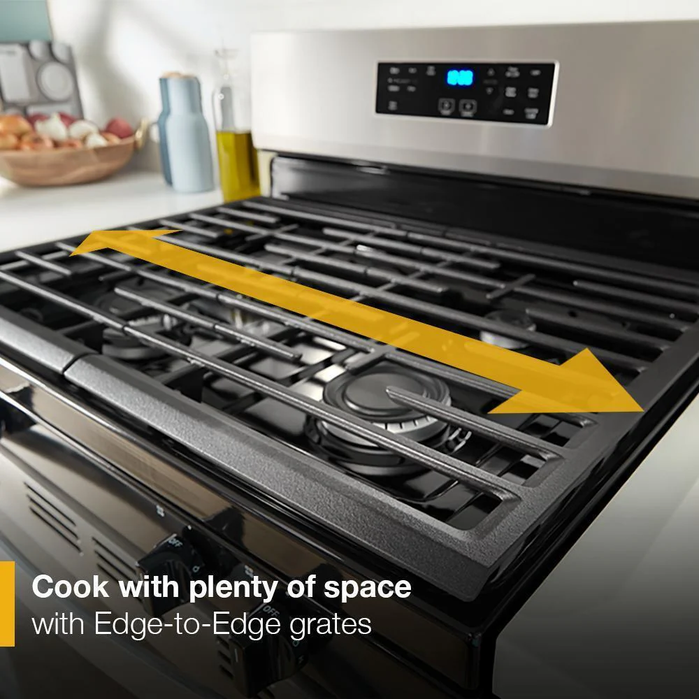 Whirlpool WFGS3530RB 30-inch Self Clean Gas Range with No Preheat Mode - Image 11