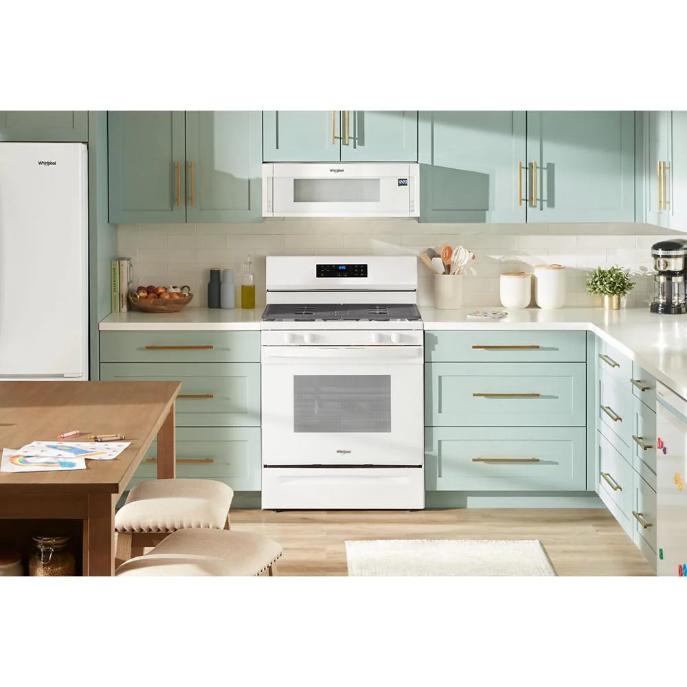 Whirlpool WFGS3530RW 30-inch Self Clean Gas Range with No Preheat Mode - Image 3