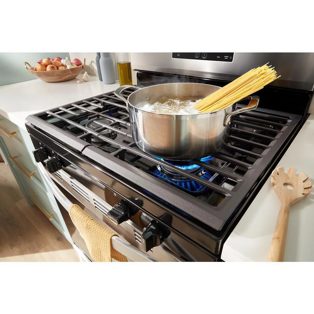 Whirlpool WFGS3530RW 30-inch Self Clean Gas Range with No Preheat Mode - Image 6
