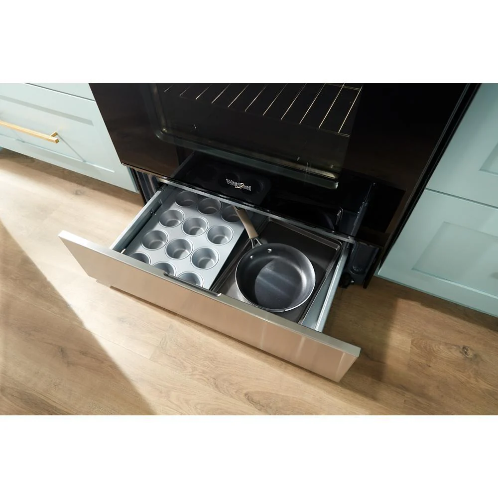 Whirlpool WFGS4530SB 30-inch Gas Range with Air Cooking Technology and Steam Clean - Image 5