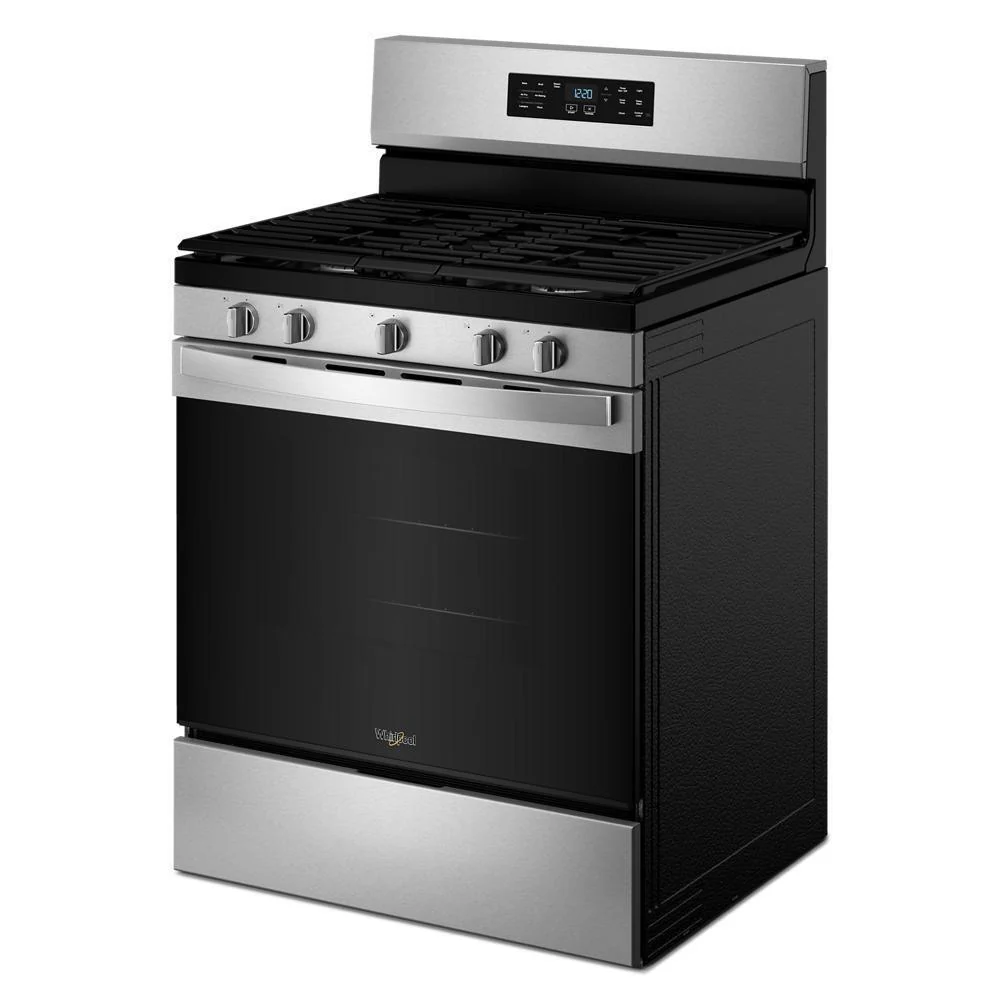 Whirlpool WFGS4530SS 30-inch Gas Range with Air Cooking Technology and Steam Clean - Image 18