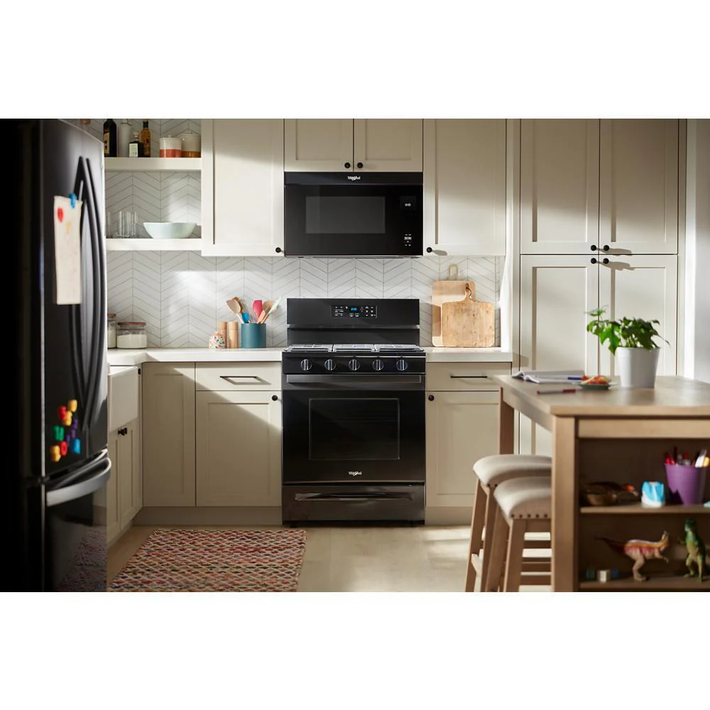 Whirlpool WFGS5030RB 30-inch Gas Range with Air Cooking Technology, No Preheat Air Fry and Air Baking and Self Clean - Image 2