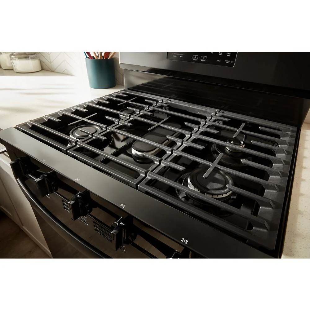 Whirlpool WFGS5030RB 30-inch Gas Range with Air Cooking Technology, No Preheat Air Fry and Air Baking and Self Clean - Image 4