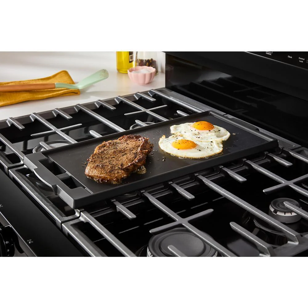 Whirlpool WFGS5030RB 30-inch Gas Range with Air Cooking Technology, No Preheat Air Fry and Air Baking and Self Clean - Image 6