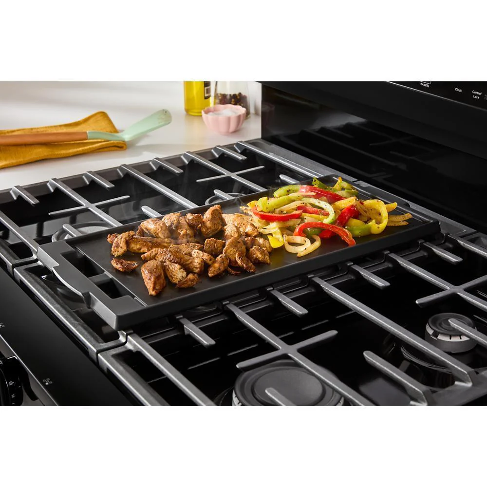 Whirlpool WFGS5030RB 30-inch Gas Range with Air Cooking Technology, No Preheat Air Fry and Air Baking and Self Clean - Image 8