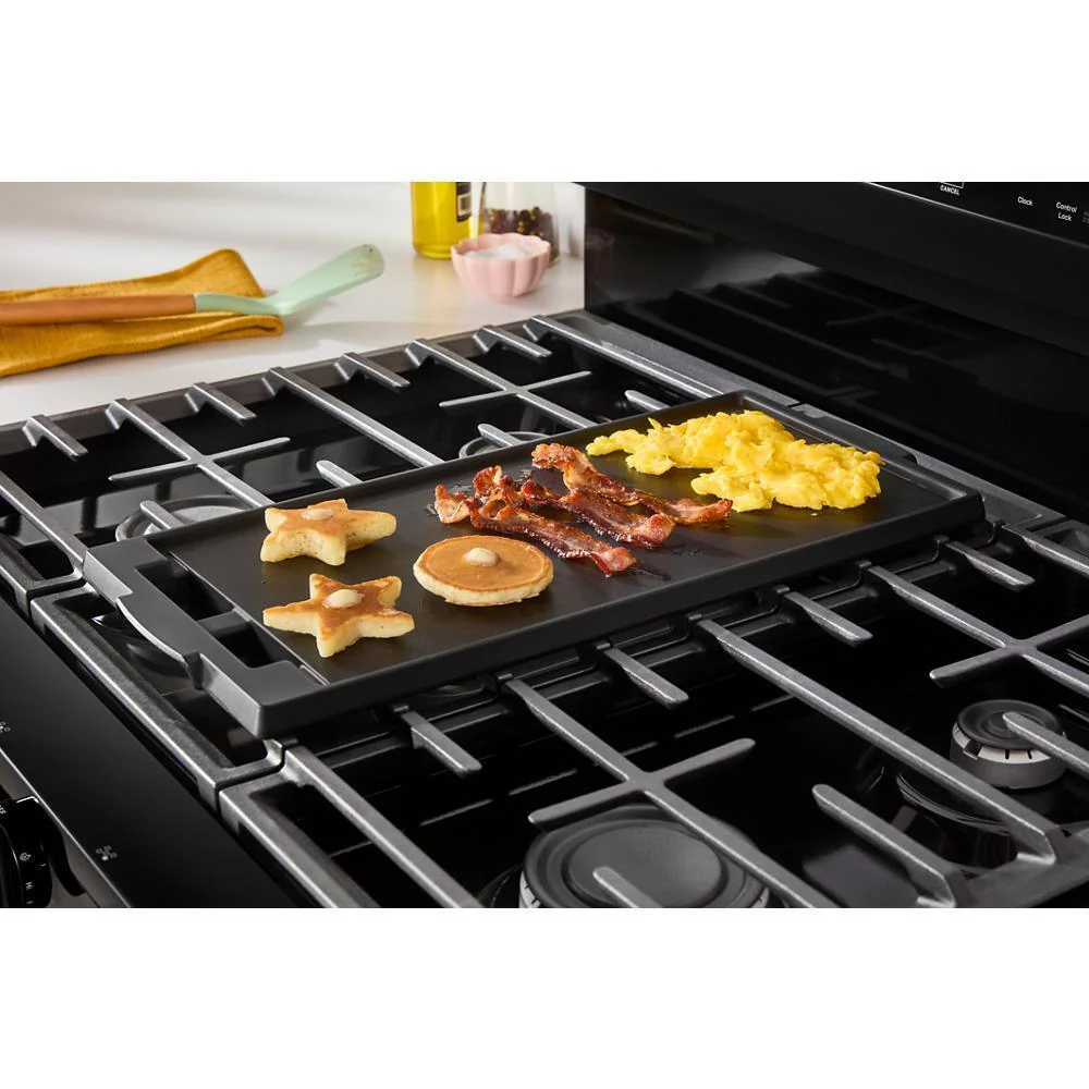 Whirlpool WFGS5030RB 30-inch Gas Range with Air Cooking Technology, No Preheat Air Fry and Air Baking and Self Clean - Image 9