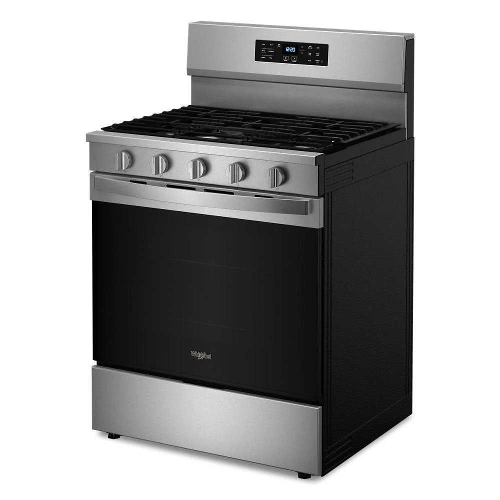 Whirlpool WFGS5030RS 30-inch Gas Range with Air Cooking Technology, No Preheat Air Fry and Air Baking and Self Clean - Image 15