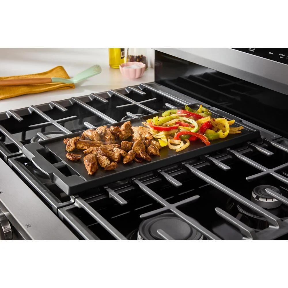 Whirlpool WFGS5030RS 30-inch Gas Range with Air Cooking Technology, No Preheat Air Fry and Air Baking and Self Clean - Image 7