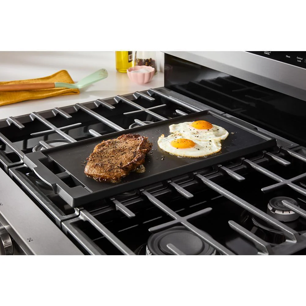 Whirlpool WFGS5030RS 30-inch Gas Range with Air Cooking Technology, No Preheat Air Fry and Air Baking and Self Clean - Image 9