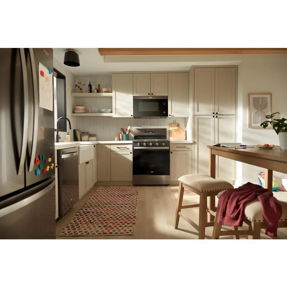 Whirlpool WFGS5030RV 30-inch Gas Range with Air Cooking Technology, No Preheat Air Fry and Air Baking and Self Clean - Image 2