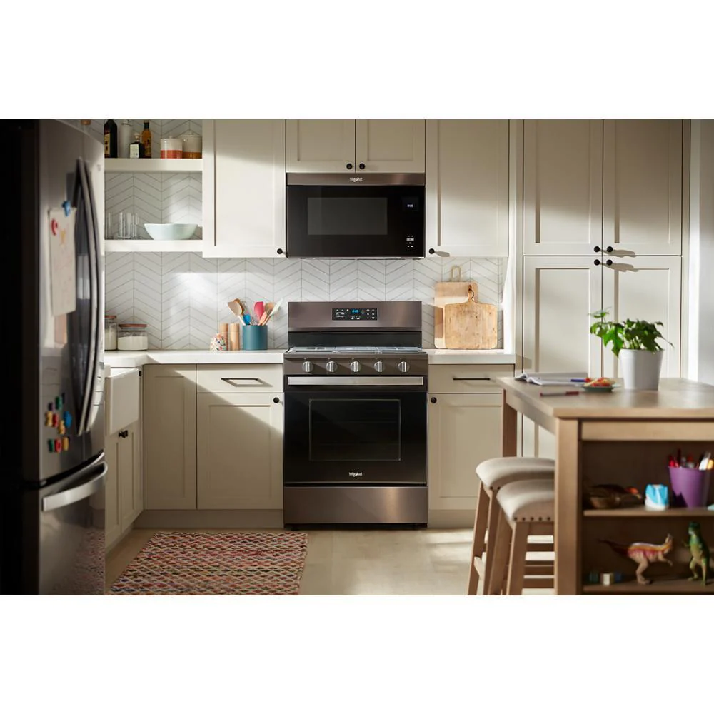 Whirlpool WFGS5030RV 30-inch Gas Range with Air Cooking Technology, No Preheat Air Fry and Air Baking and Self Clean - Image 3