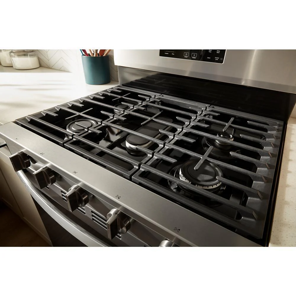 Whirlpool WFGS5030RV 30-inch Gas Range with Air Cooking Technology, No Preheat Air Fry and Air Baking and Self Clean - Image 5