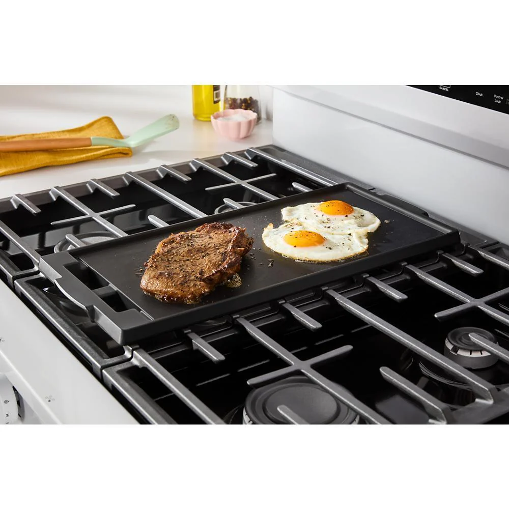 Whirlpool WFGS5030RW 30-inch Gas Range with Air Cooking Technology, No Preheat Air Fry and Air Baking and Self Clean - Image 3