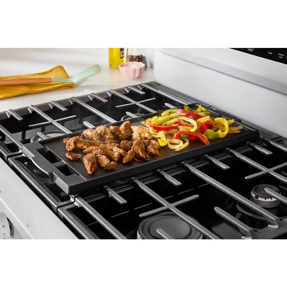 Whirlpool WFGS5030RW 30-inch Gas Range with Air Cooking Technology, No Preheat Air Fry and Air Baking and Self Clean - Image 8