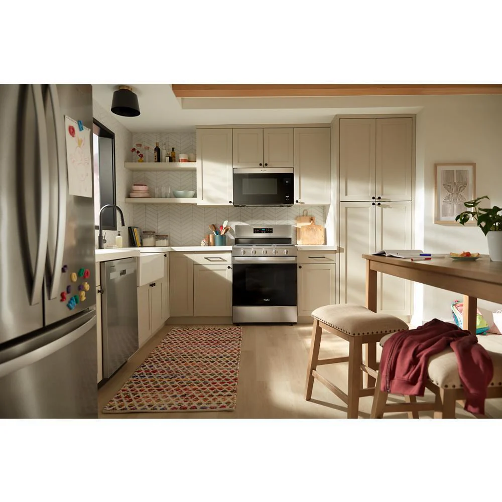 Whirlpool WFGS5030RZ 30-inch Gas Range with Air Cooking Technology, No Preheat Air Fry and Air Baking and Self Clean - Image 2