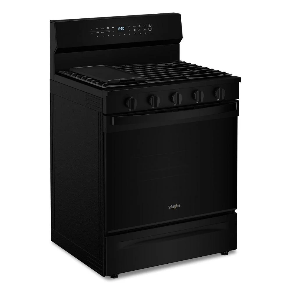 Whirlpool WFGS7530RB 30-inch Smart Gas Range with Air Cooking Technology, No Preheat Air Fry, Steam/Self Clean and High Speed Preheat - Image 20