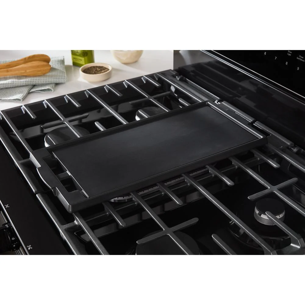Whirlpool WFGS7530RB 30-inch Smart Gas Range with Air Cooking Technology, No Preheat Air Fry, Steam/Self Clean and High Speed Preheat - Image 5