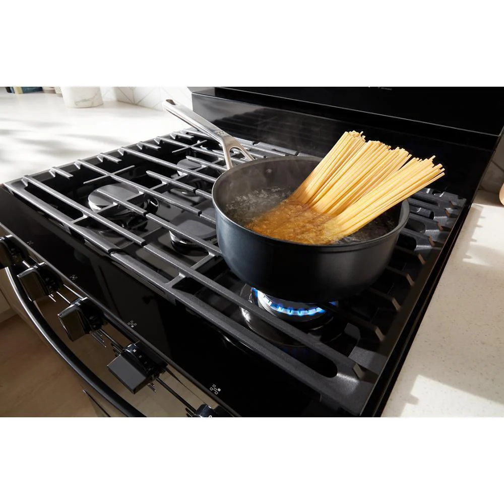 Whirlpool WFGS7530RB 30-inch Smart Gas Range with Air Cooking Technology, No Preheat Air Fry, Steam/Self Clean and High Speed Preheat - Image 6