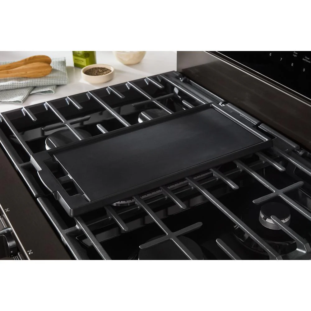 Whirlpool WFGS7530RV 30-inch Smart Gas Range with Air Cooking Technology, No Preheat Air Fry, Steam/Self Clean and High Speed Preheat - Image 8