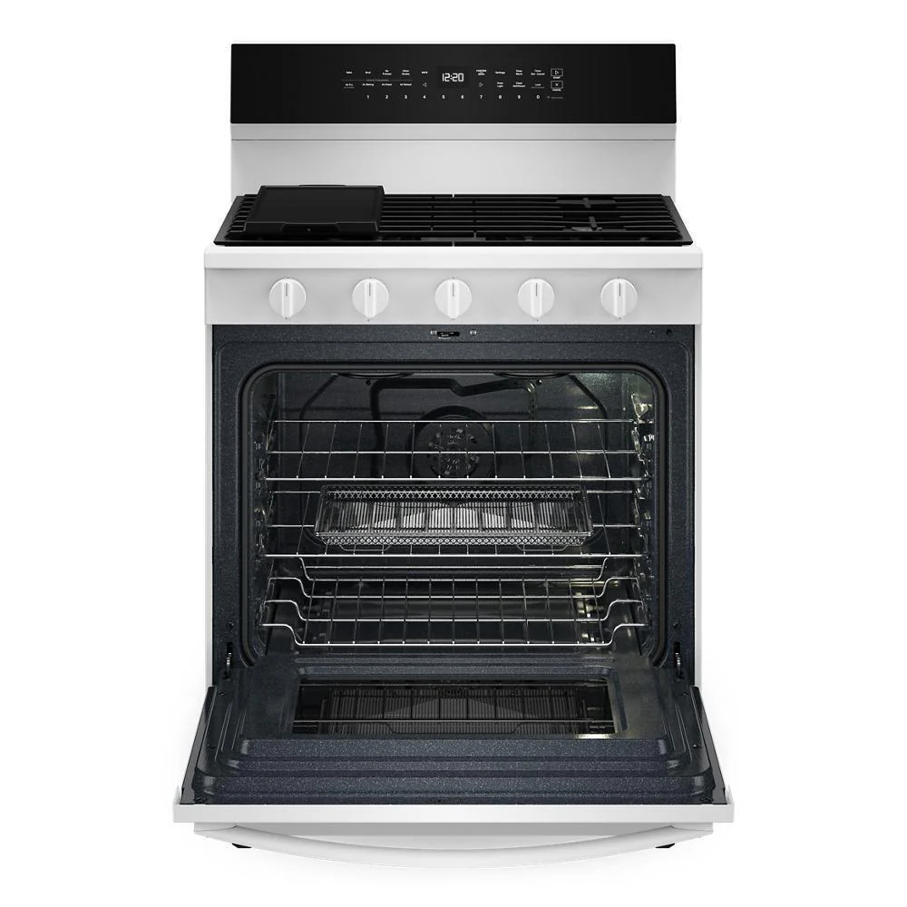 Whirlpool WFGS7530RW 30-inch Smart Gas Range with Air Cooking Technology, No Preheat Air Fry, Steam/Self Clean and High Speed Preheat - Image 15