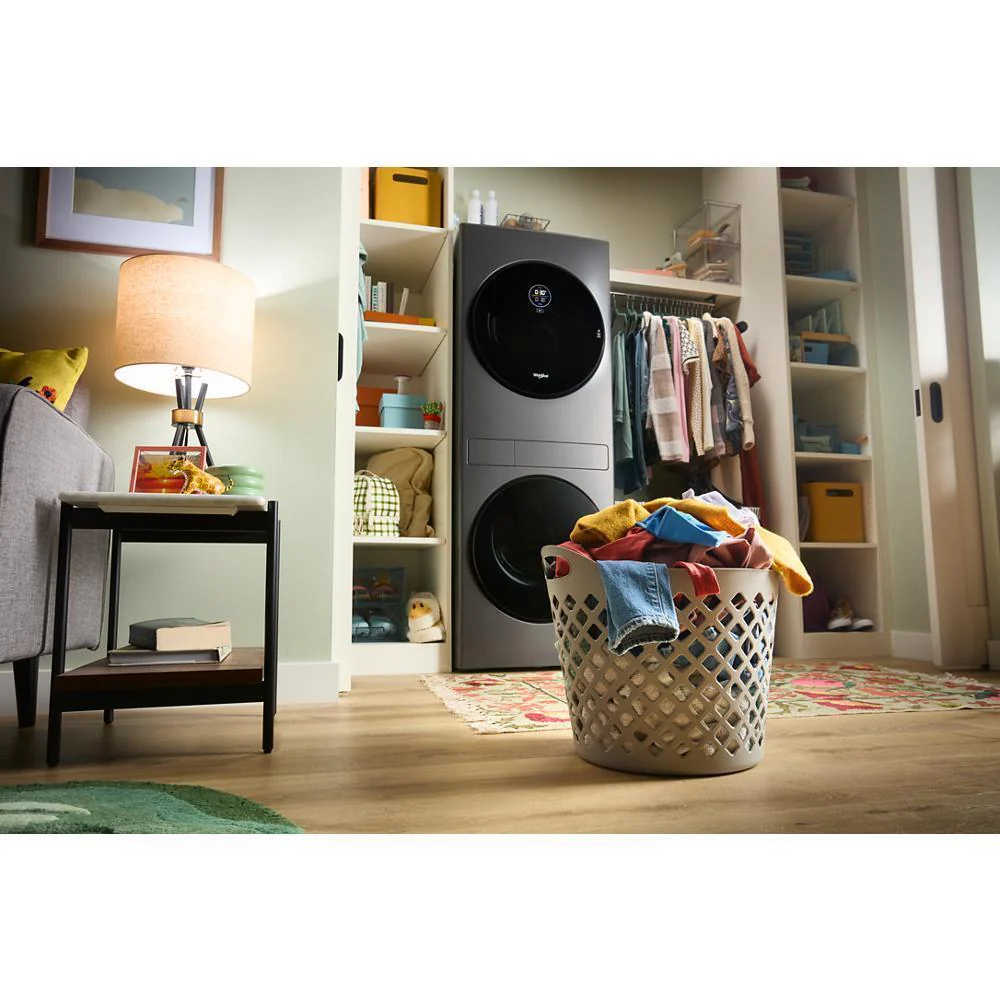 Whirlpool WFH5424SJ Compact ENERGY STAR® Ventless Heat Pump Laundry Tower with 2.7-cu ft Washer and Electric 4.3-cu ft Dryer - Image 7