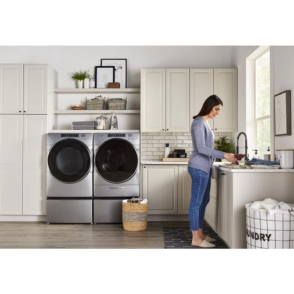 Whirlpool WFP2715HC 15.5" Pedestal for Front Load Washer and Dryer with Storage - Image 12