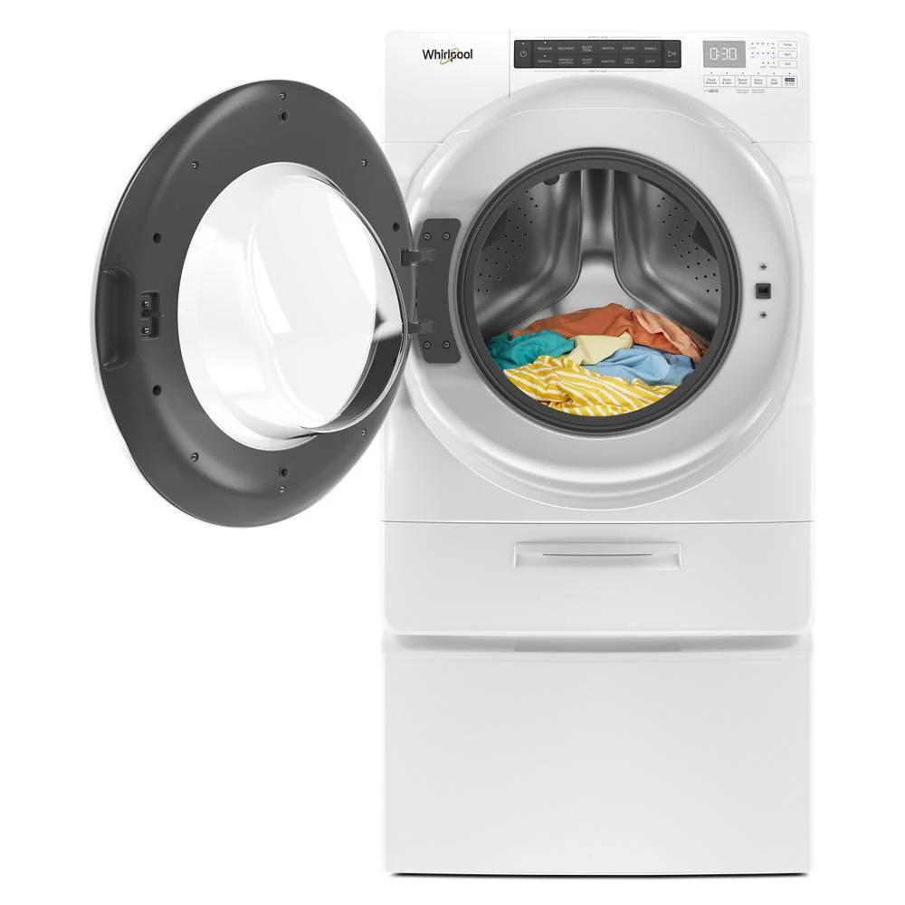 Whirlpool WFP2715HW 15.5" Pedestal for Front Load Washer and Dryer with Storage - Image 19