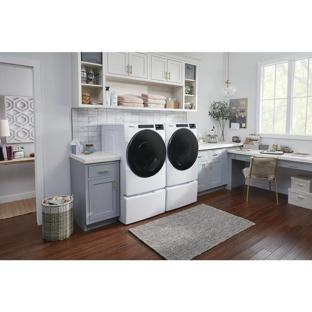 Whirlpool WFP2715HW 15.5" Pedestal for Front Load Washer and Dryer with Storage - Image 36