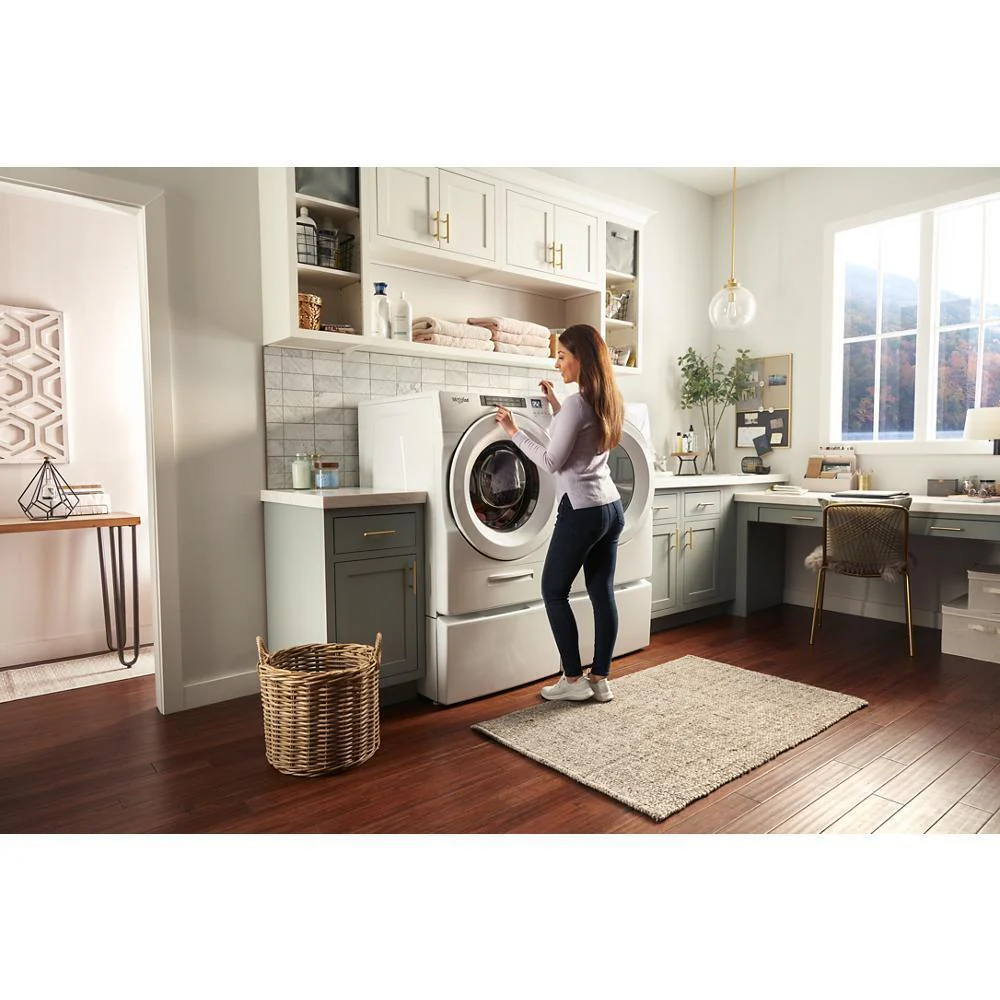 Whirlpool WFP2715HW 15.5" Pedestal for Front Load Washer and Dryer with Storage - Image 40