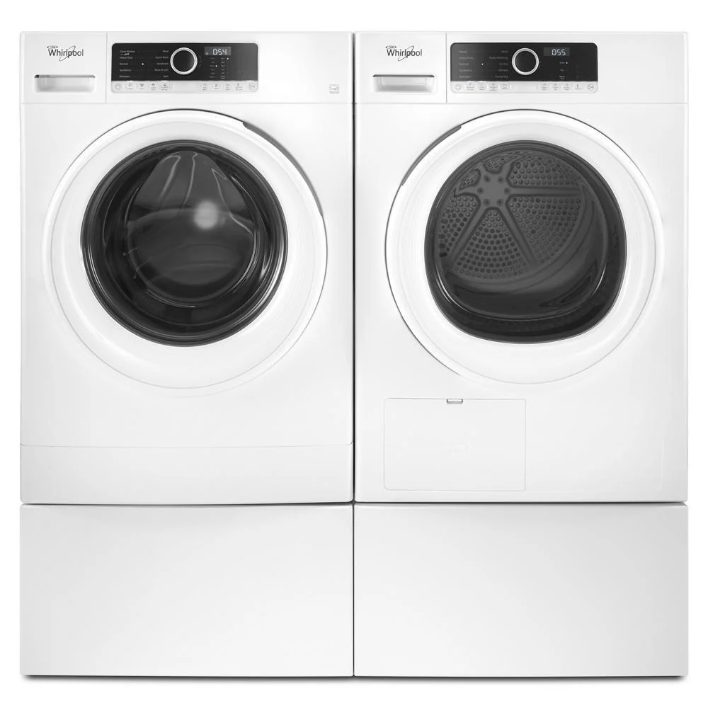 Whirlpool WFW3090JW 1.9 cu. ft. 24" Compact Washer with Detergent Dosing Aid option - Image 8