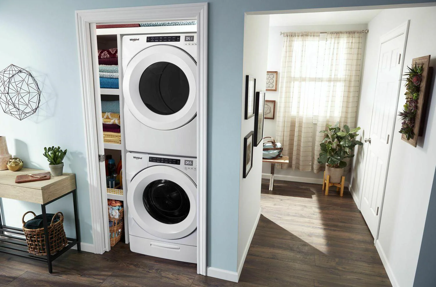 Whirlpool WFW5620HW 4.5 cu. ft. Closet-Depth Front Load Washer with Load & Go™ Dispenser - White - Image 5
