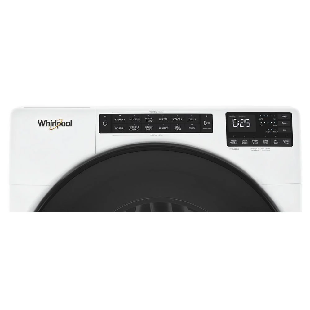Whirlpool WFW6605MW 5.0 Cu. Ft. Front Load Washer with Quick Wash Cycle - Image 7