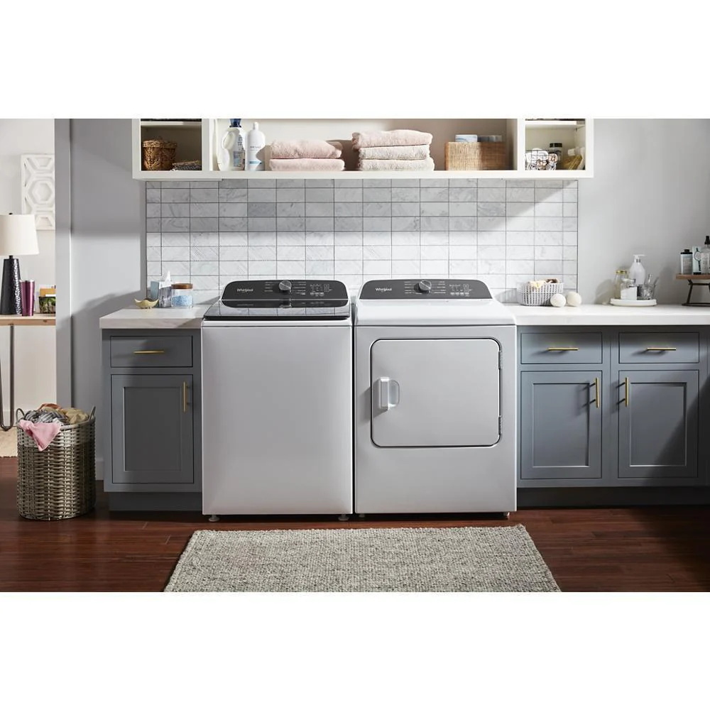 Whirlpool WGD500CMW 7.0 Cu. Ft. Long Vent Gas Moisture Sensing Dryer - Image 12