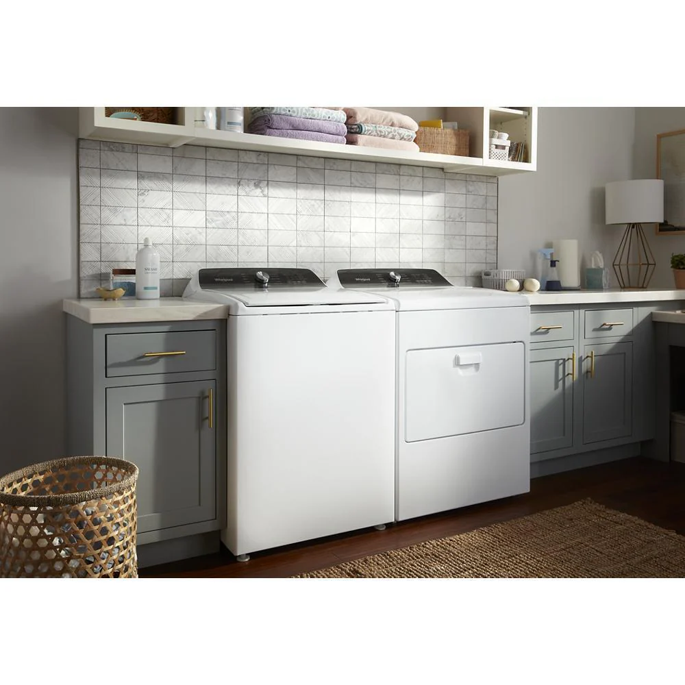 Whirlpool WGD500RLW 7.0 Cu. Ft. Long Vent Gas Moisture Sensing Dryer - Image 14