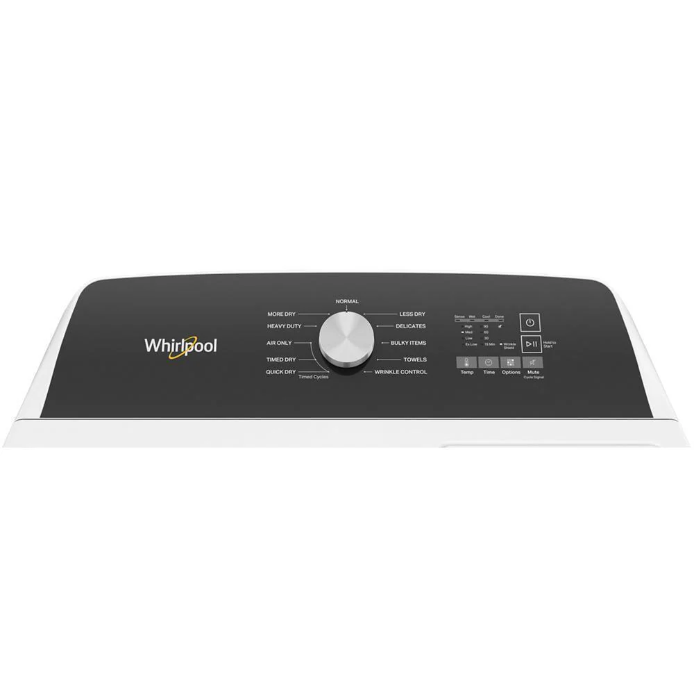 Whirlpool WGD500RLW 7.0 Cu. Ft. Long Vent Gas Moisture Sensing Dryer - Image 5