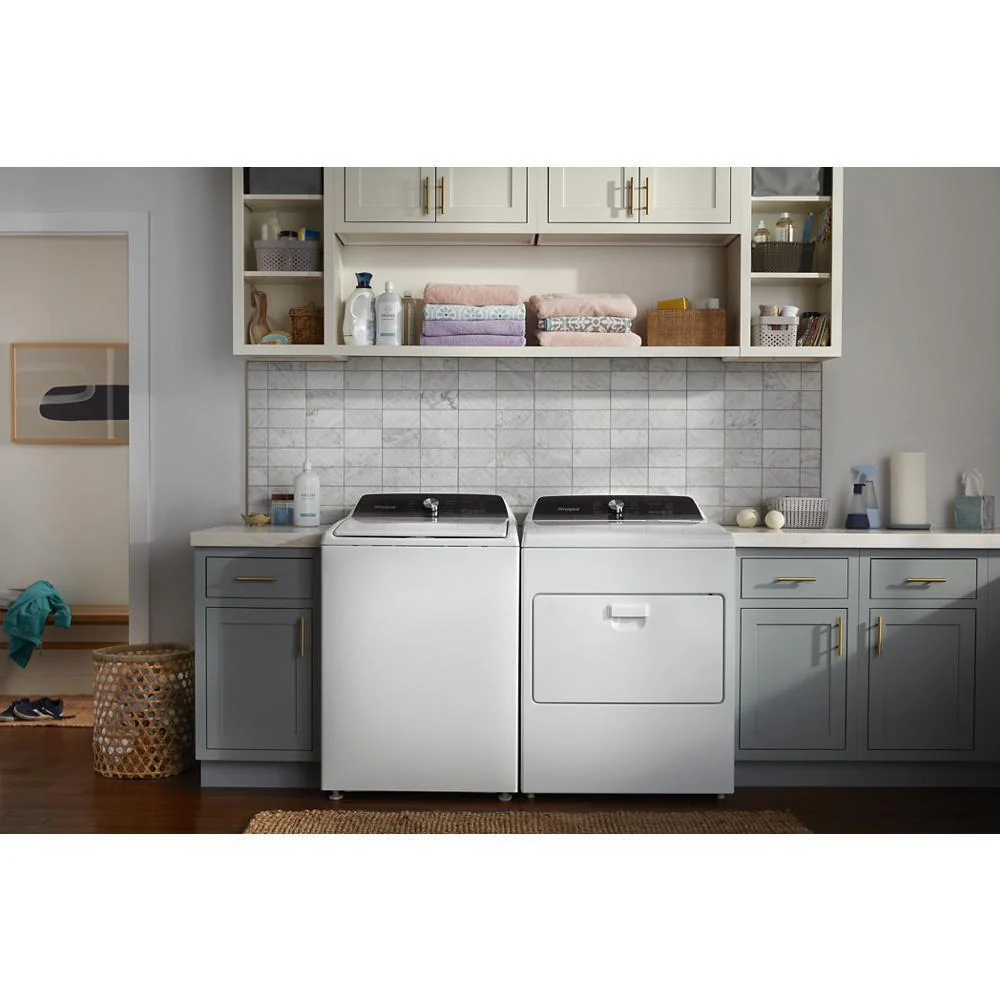 Whirlpool WGD5010LW 7.0 Cu. Ft. Top Load Gas Moisture Sensing Dryer - Image 12