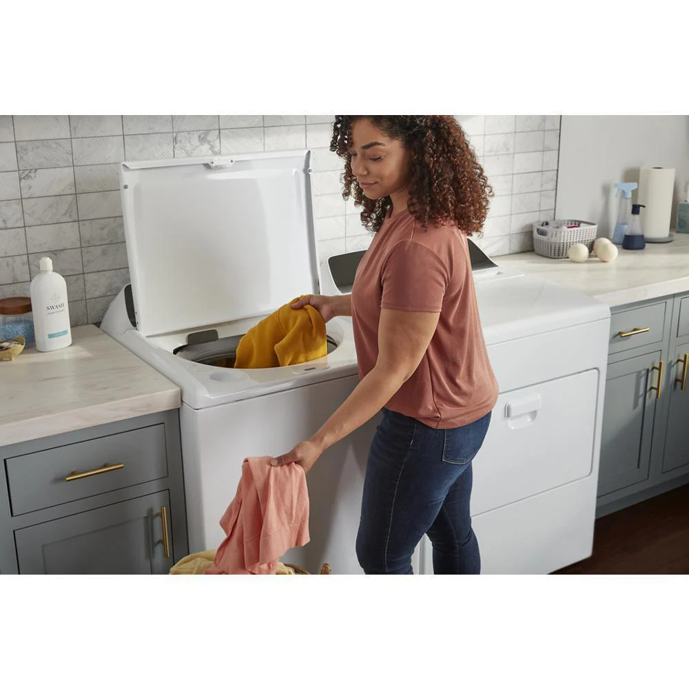 Whirlpool WGD5010LW 7.0 Cu. Ft. Top Load Gas Moisture Sensing Dryer - Image 16