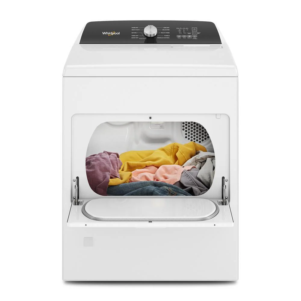 Whirlpool WGD5010LW 7.0 Cu. Ft. Top Load Gas Moisture Sensing Dryer - Image 7