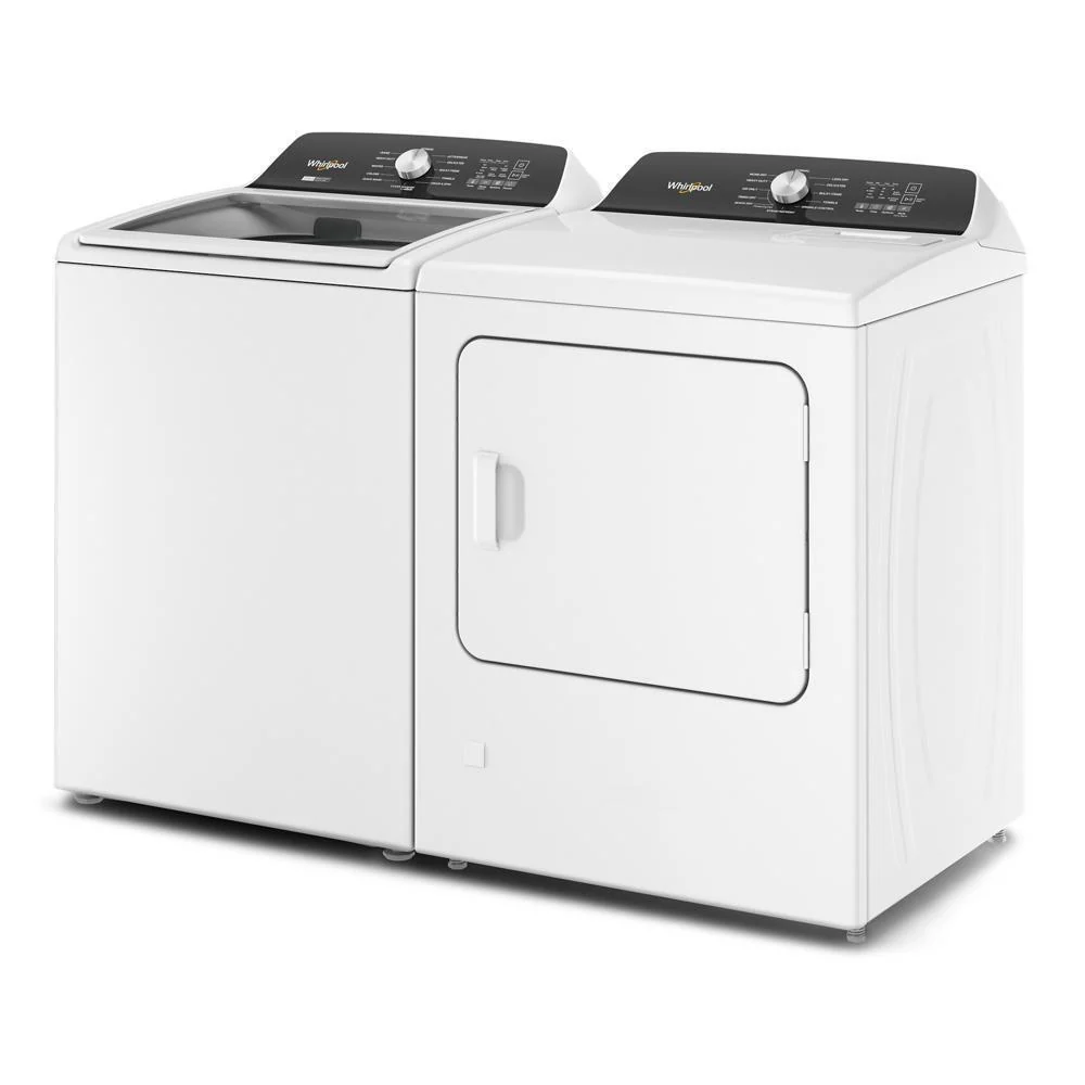 Whirlpool WGD5050LW 7.0 Cu. Ft. Top Load Gas Moisture Sensing Dryer with Steam - Image 10
